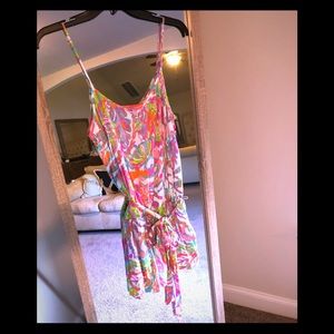 Lilly Pulitzer silk romper